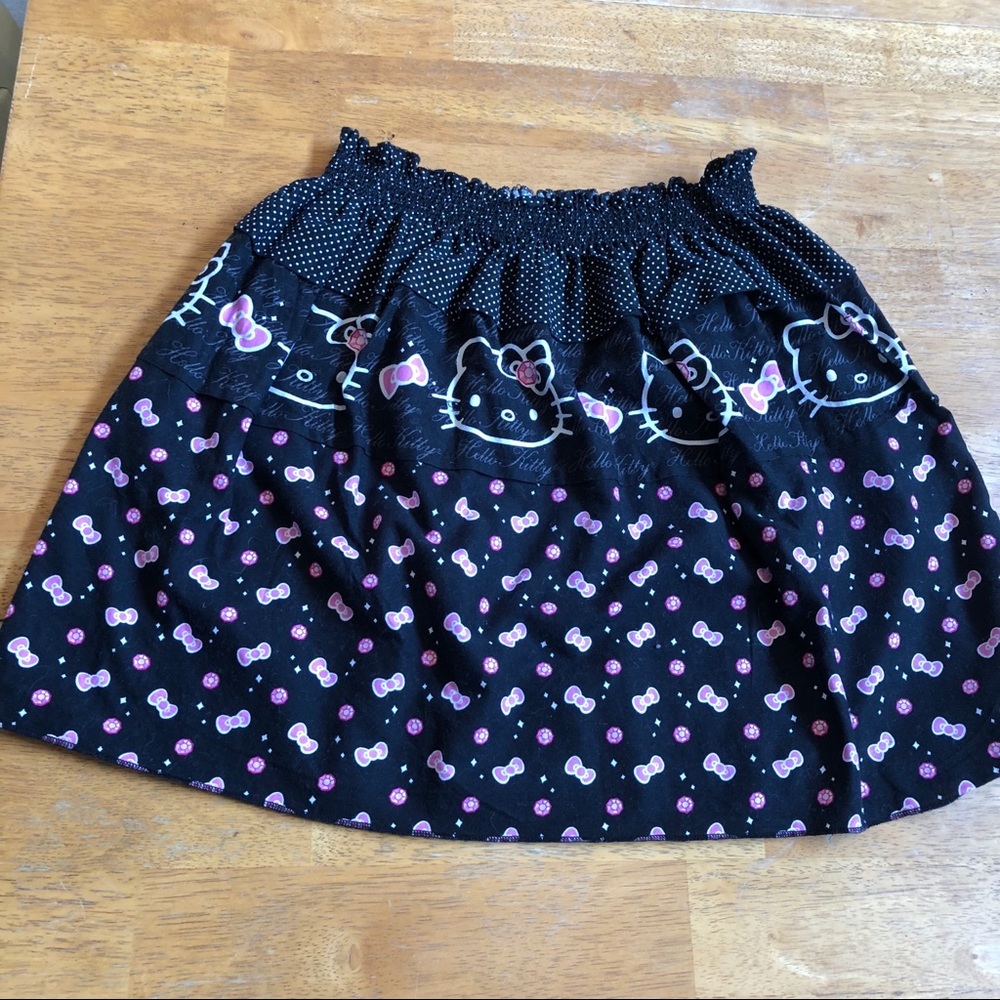 Hand-sewn Hello Kitty skirt very good cond Sz S/M